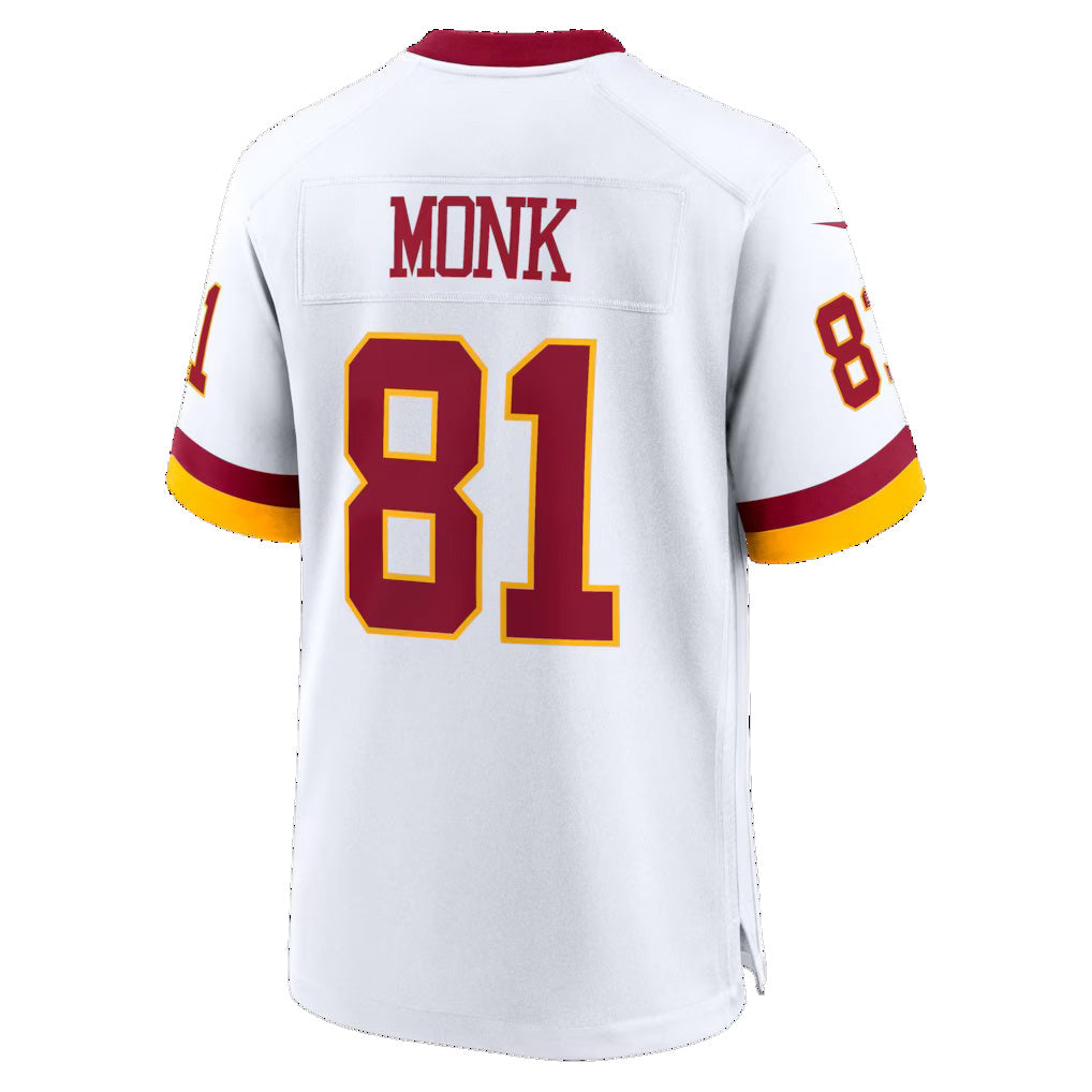 W.Commanders #81 Art Monk White MIKSHPS Alternate 2 Game Jersey