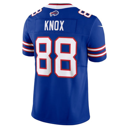 B.Bills #88 Dawson Knox Royal MIKSHPS Vapor F.U.S.E. Limited Jersey