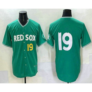 Boston Red Sox #19 Roman Anthony Green MIKSHPS 2025 City Connect Limited Jersey
