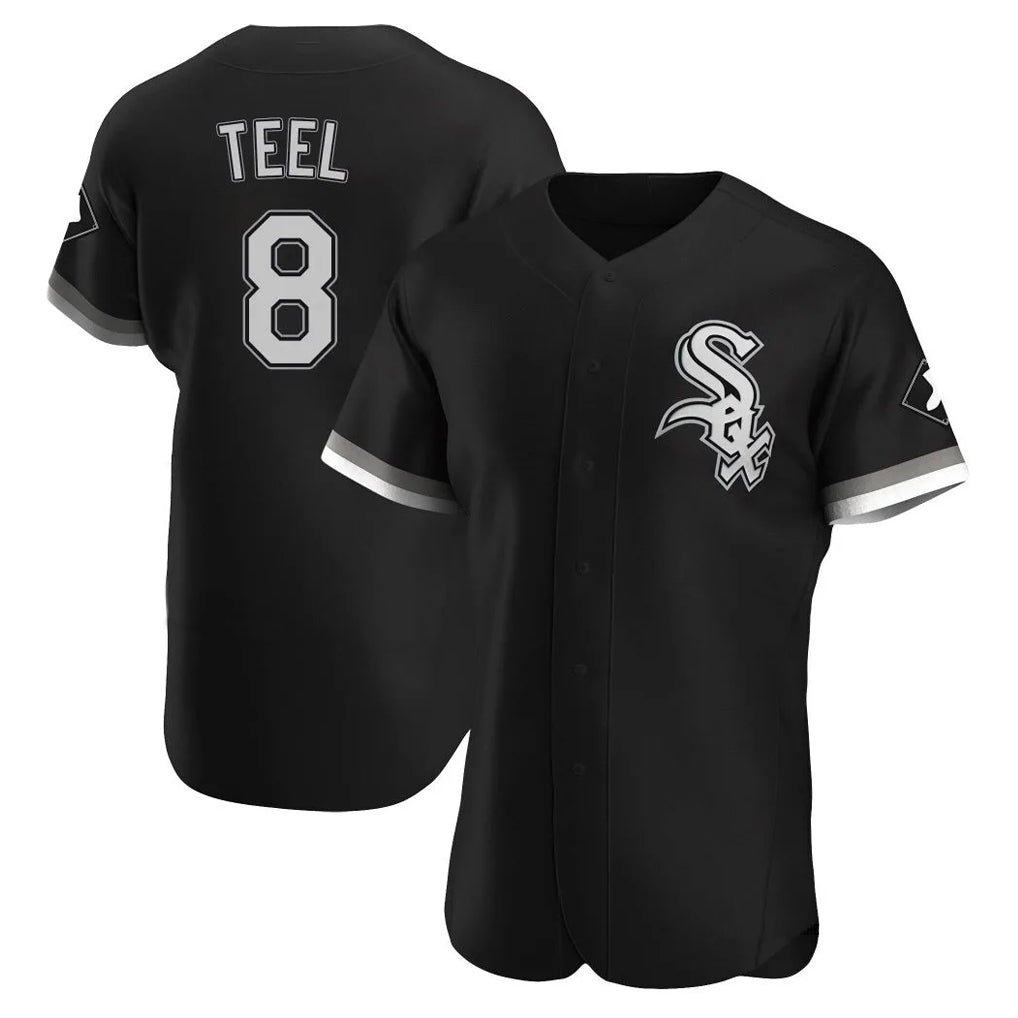 Chicago White Sox #8 Kyle Teel Player Black MIKSHPS Limited Elite Home Stitched Jerseys