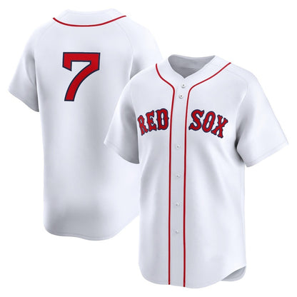 Boston Red Sox #7 Masataka Yoshida White MIKSHPS Home Limited Player Jersey