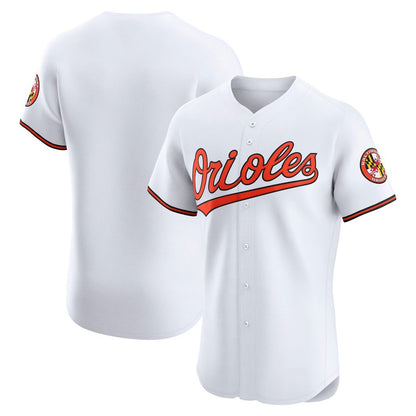 Baltimore Orioles White MIKSHPS Home Elite Jersey