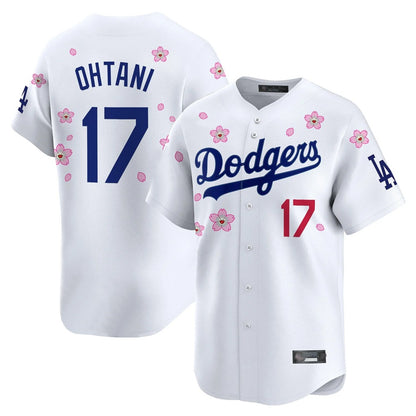 Los Angeles Dodgers #17 Shohei Ohtani Player White MIKSHPS Tokyo Series Vapor Premier Limited Stitched Jerseys