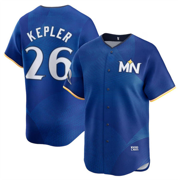 Minnesota Twins #26 Max Kepler Royal MIKSHPS 2024 City Connect Limited Stitched Jersey
