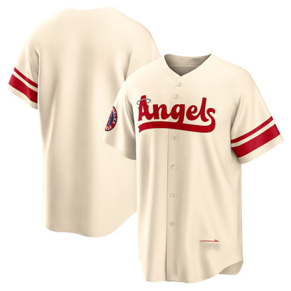 Los Angeles Angels Cream MIKSHPS City Connect Replica Team Jersey