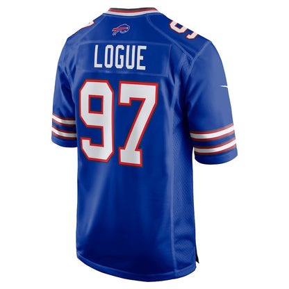 B.Bills #97 Zion Logue Royal MIKSHPS Team Game Jersey