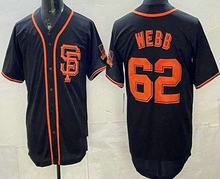 San Francisco Giants #62 Logan Webb Black MIKSHPS Limited Jersey