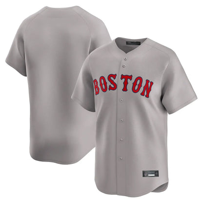 Boston Red Sox Blank Player Gray MIKSHPS Road Limited Home Game Stitched Jerseys1