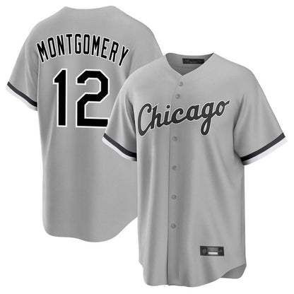Chicago White Sox #12 Colson Montgomery Player Gray MIKSHPS Home Game Stitched Jerseys