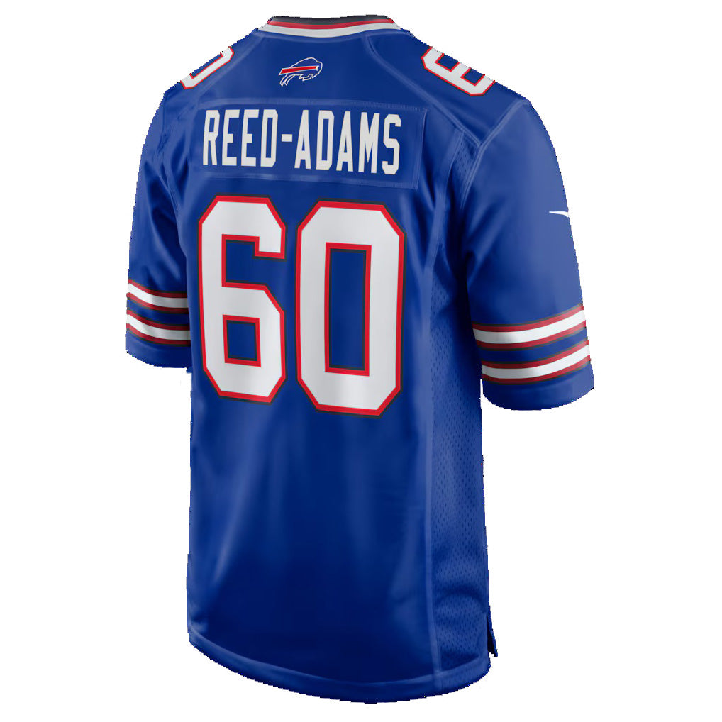 B.Bills #60 Ar'maj Reed-Adams Royal MIKSHPS Team Game Jersey