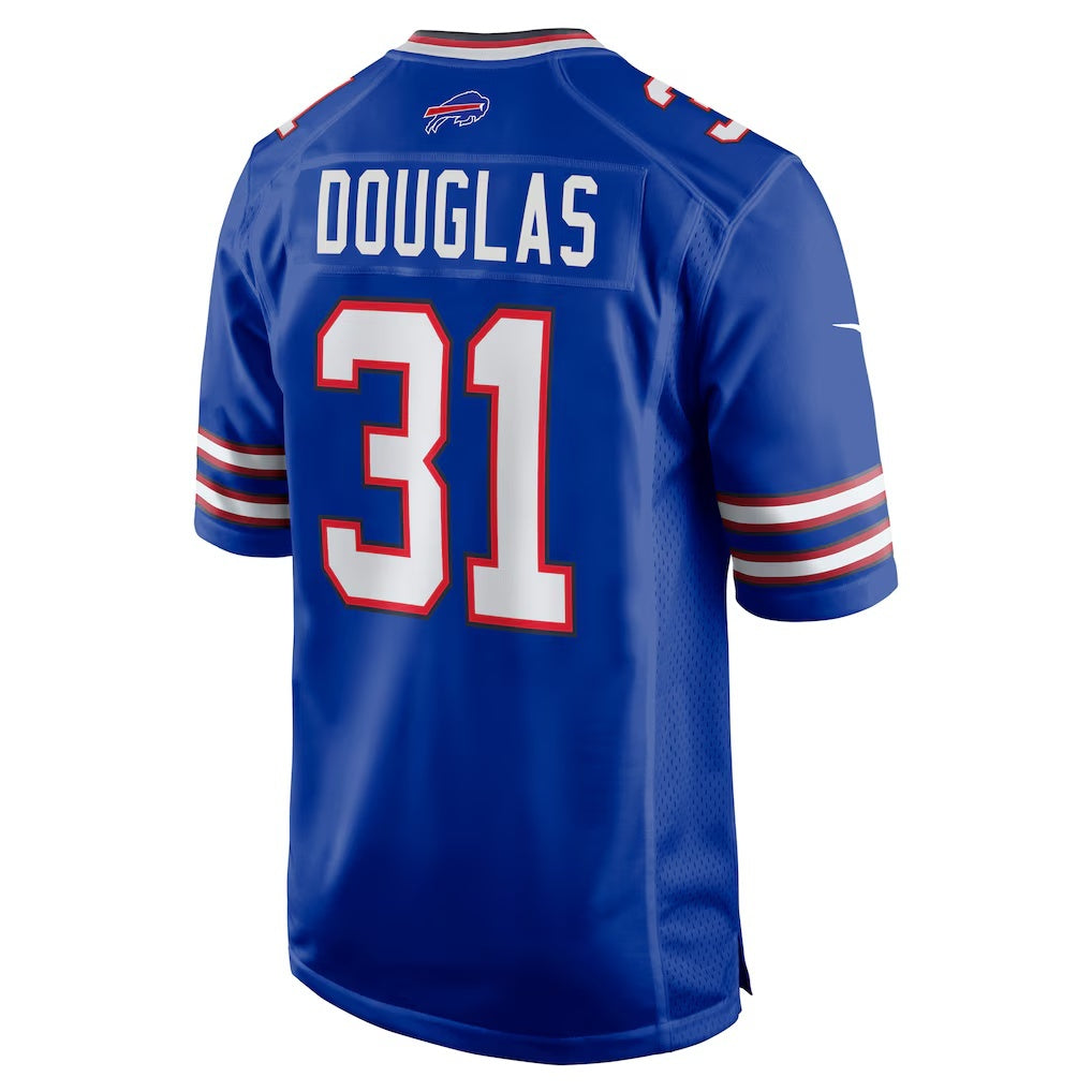 B.Bills #31 Rasul Douglas Royal MIKSHPS Game Jersey