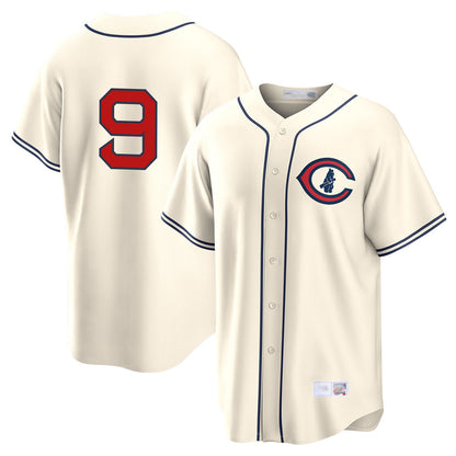 Chicago Cubs #9 Miguel Amaya Player Cream MIKSHPS Field of Dreams Home Game Stitched Jerseys