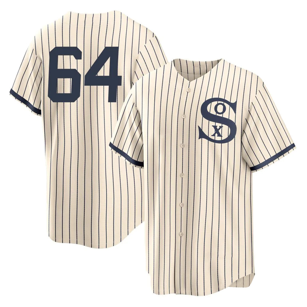Chicago White Sox #64 Shane Smith Player Cream MIKSHPS Field of Dreams Home Game Stitched Jerseys