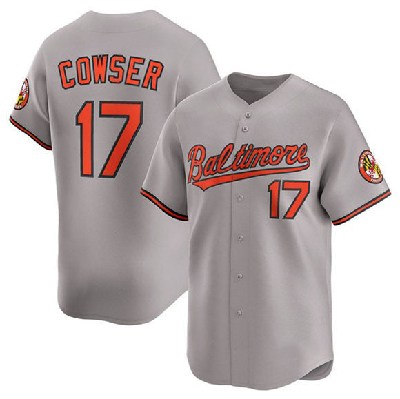 Baltimore Orioles #17 Colton Cowser Gray MIKSHPS 2025 Limited Stitched Jersey