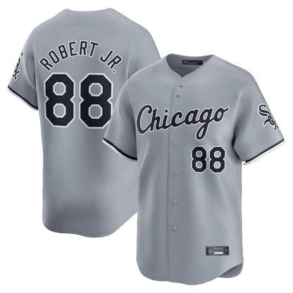 Chicago White Sox #88 Luis Robert Jr Player Gray MIKSHPS Road Limited Home Stitched Jerseys