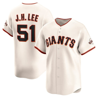 San Francisco Giants #51 Jung Hoo Lee Cream MIKSHPS Home Limited Player Jersey