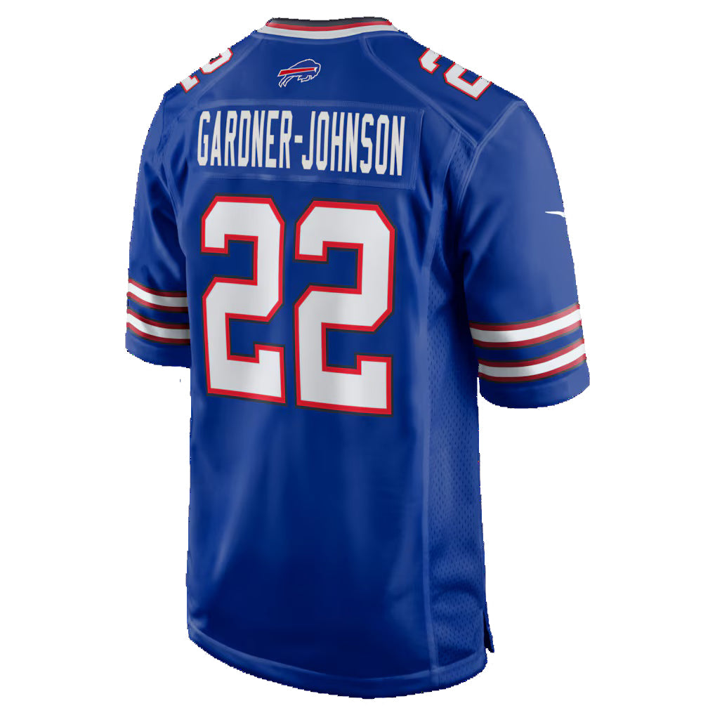 B.Bills #22 Chauncey Gardner-Johnson Royal MIKSHPS Team Game Jersey