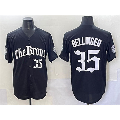 New York Yankees #35 Cody Bellinger Black MIKSHPS 'Gothic Legacy Edition' Vapor Premier Limited Stitched Jersey