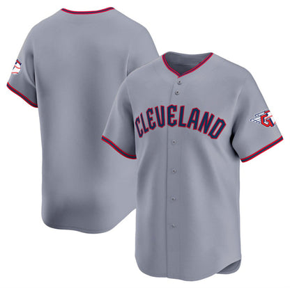 Cleveland Guardians Blank Gray MIKSHPS 2025 Alternate Limited Stitched Jersey
