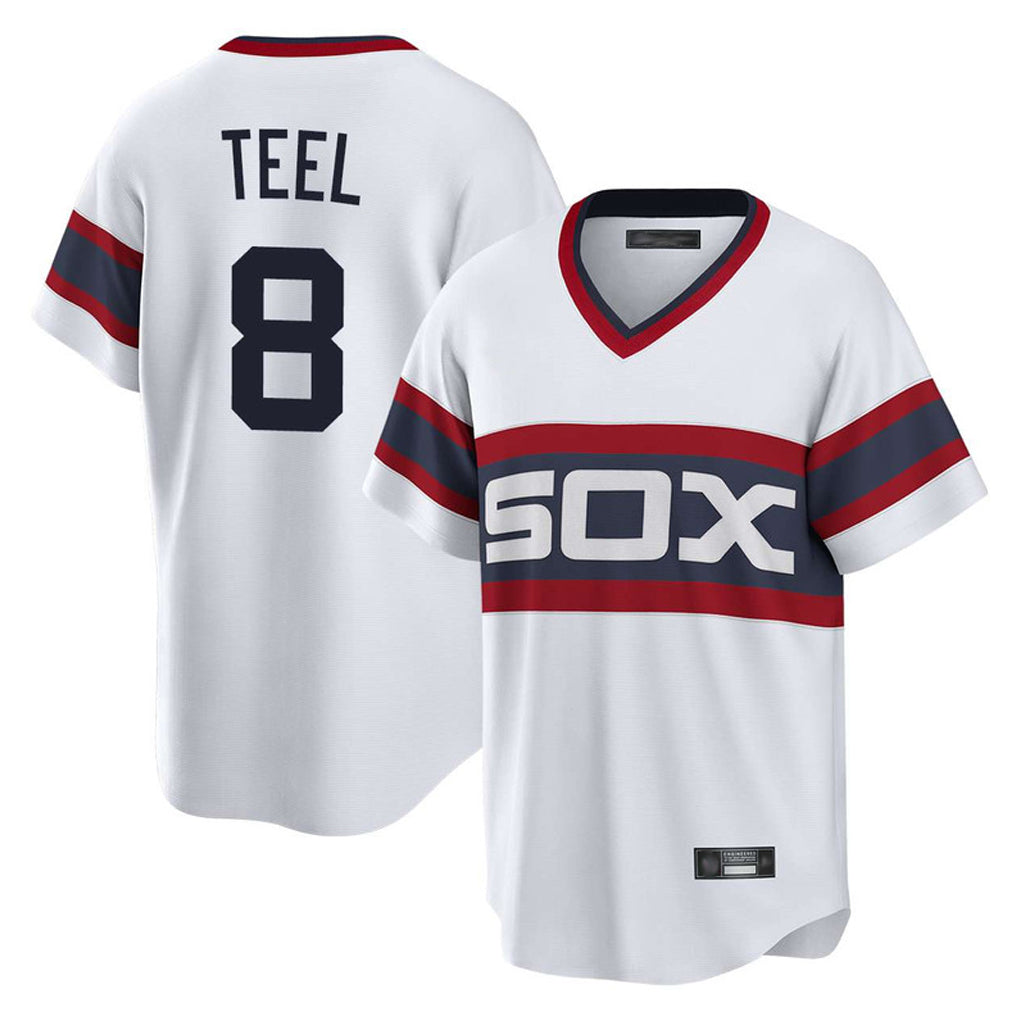 Chicago White Sox #8 Kyle Teel Player White MIKSHPS T-shirt Home Game Stitched Jerseys