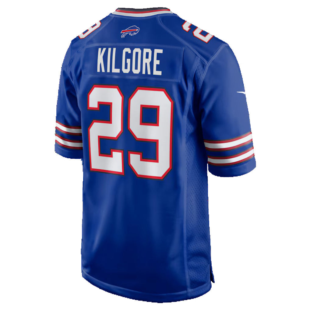 B.Bills #29 Jalon Kilgore Royal MIKSHPS Team Game Jersey