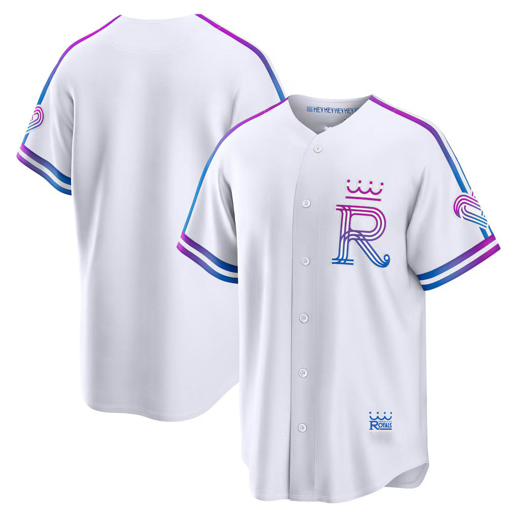 Kansas City Royals White MIKSHPS 2026 City Connect Stadium Jersey