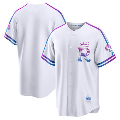 Kansas City Royals White MIKSHPS 2026 City Connect Stadium Jersey
