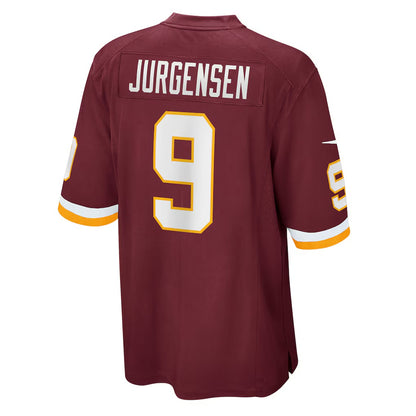 W.Football Team #9 Sonny Jurgensen Burgundy MIKSHPS Retired Player Jersey