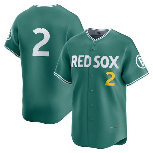 Boston Red Sox #2 Alex Bregman Green MIKSHPS 2025 City Connect Limited Stitched Jersey