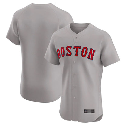 Boston Red Sox Blank Player Gray MIKSHPS Road Limited Elite Home Game Stitched Jerseys1