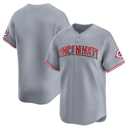 Cincinnati Reds Blank Gray MIKSHPS Away Limited Stitched Jersey