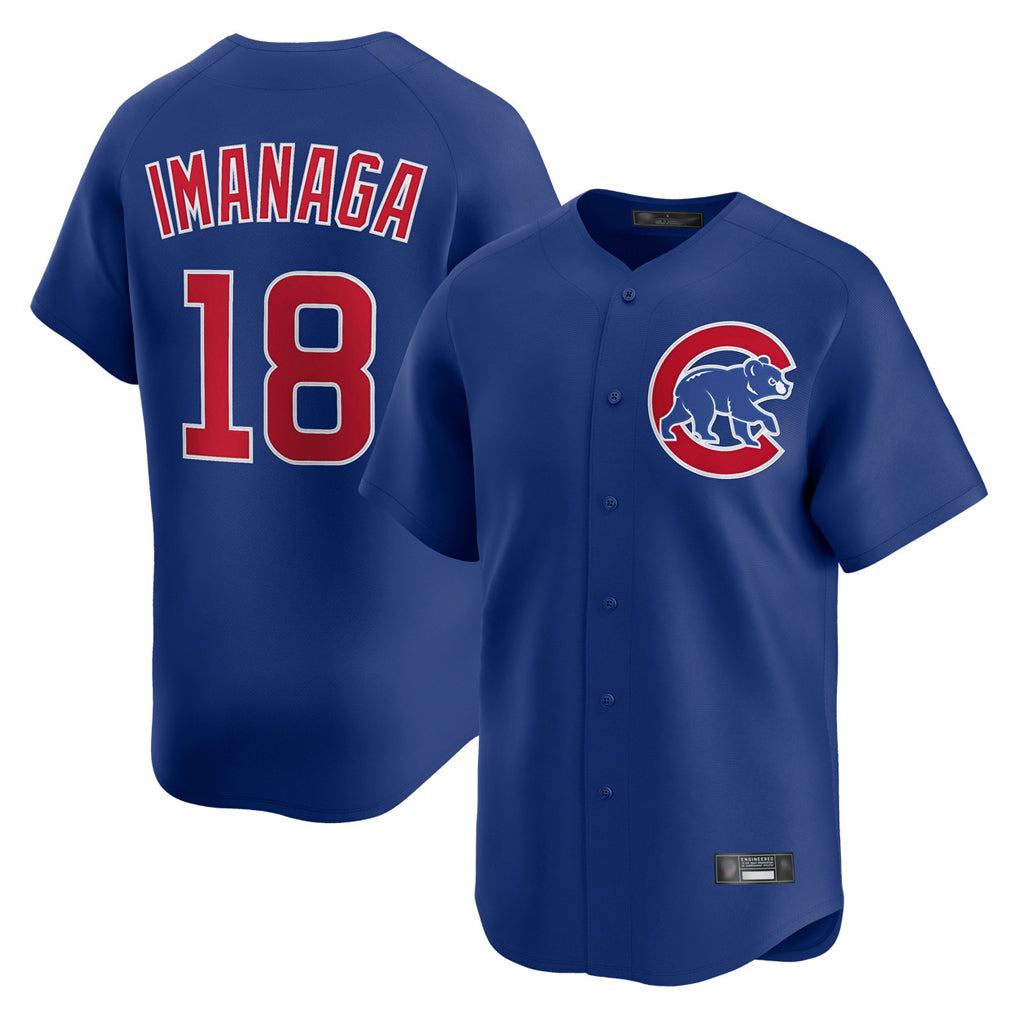 Chicago Cubs #18 Shota Imanaga Player Royal MIKSHPS Limited Home Stitched Jerseys