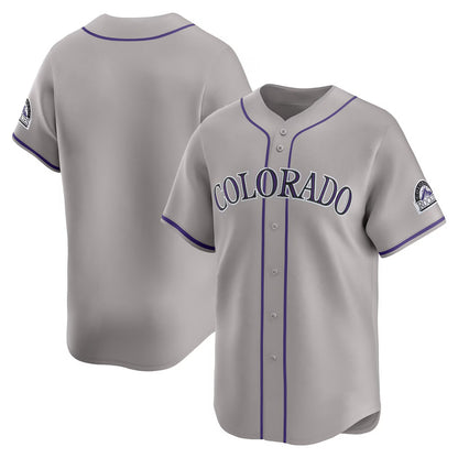 Colorado Rockies Gray MIKSHPS Road Limited Jersey