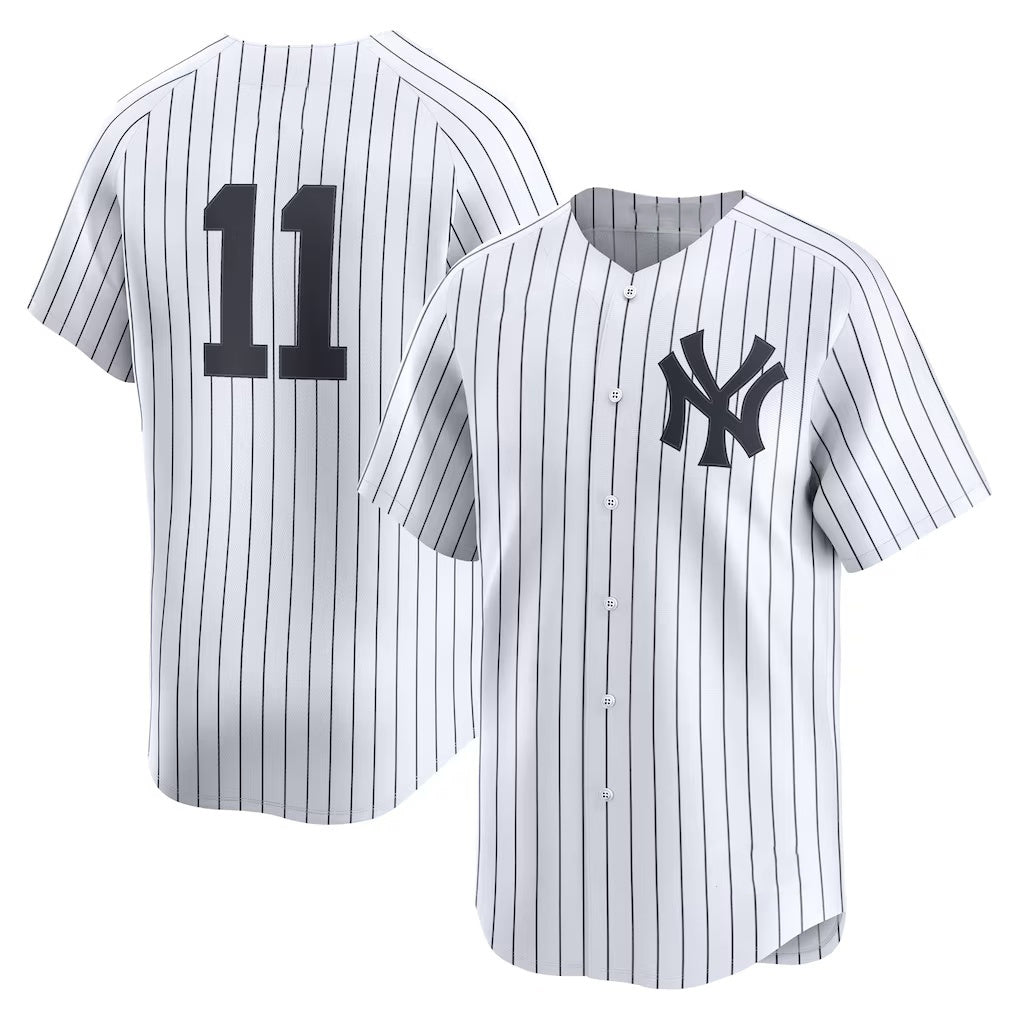 New York Yankees #11 Anthony Volpe White MIKSHPS Home Limited Player Jersey