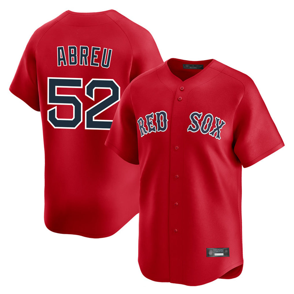 Boston Red Sox #52 Wilyer Abreu Player Red MIKSHPS Limited Home Game Stitched Jerseys1