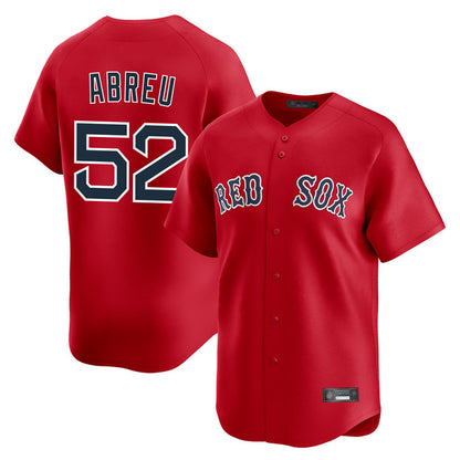 Boston Red Sox #52 Wilyer Abreu Player Red MIKSHPS Limited Home Game Stitched Jerseys1