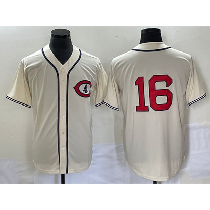 Chicago Cubs #16 Patrick Wisdom 2022 Cream MIKSHPS Field of Dreams Cool Base Stitched Jersey