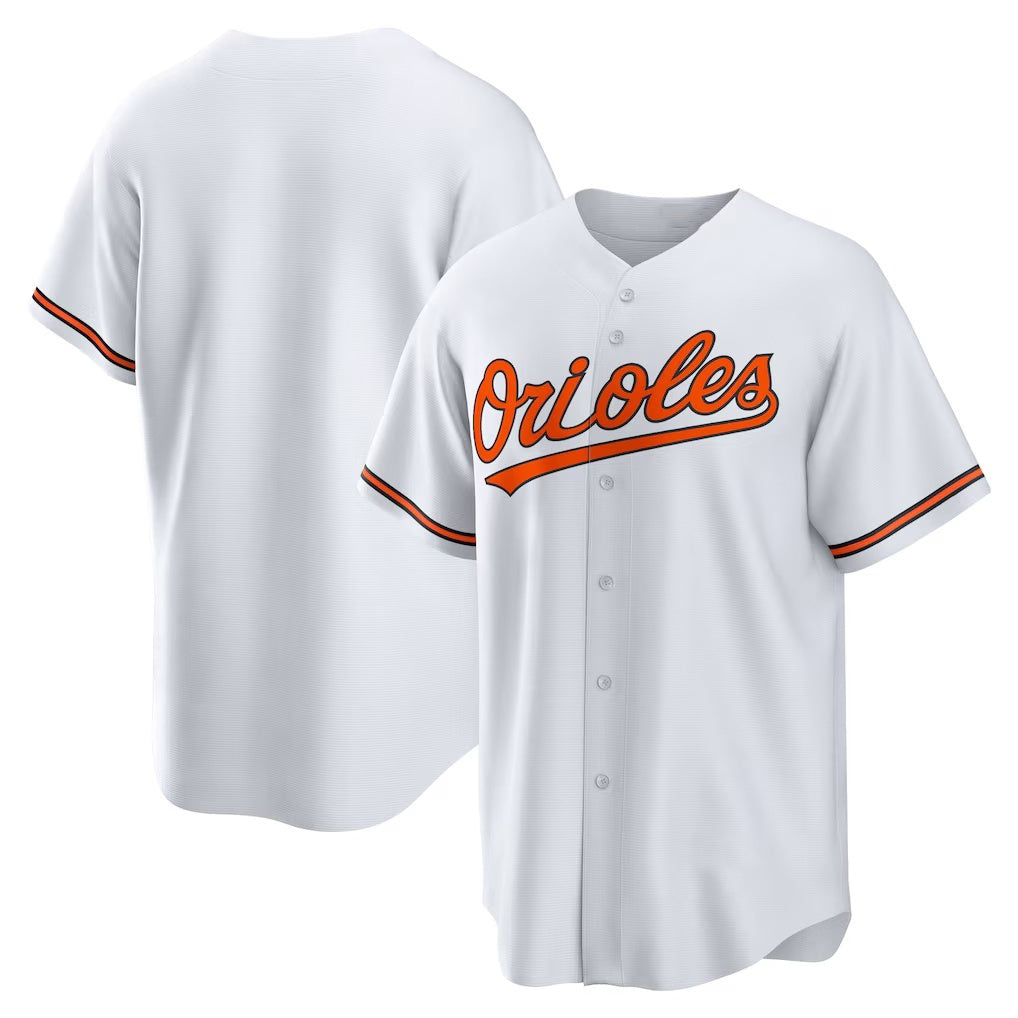 Baltimore Orioles White MIKSHPS Home Replica Team Jersey