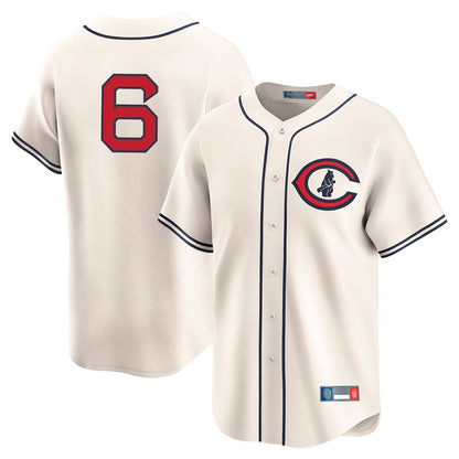 Chicago Cubs #6 Matt Shaw Player Cream MIKSHPS Field of Dreams Limited Home Game Stitched Jerseys