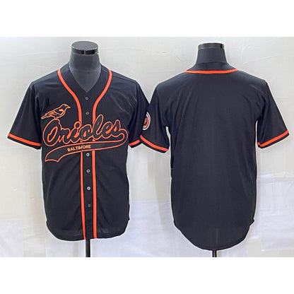 Baltimore Orioles Black MIKSHPS Cool Base Stitched Jersey