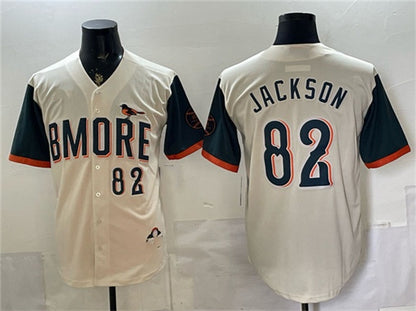 Baltimore Orioles #82 Jeremiah Jackson Natural MIKSHPS 2026 City Connect Stadium Stitched Jersey