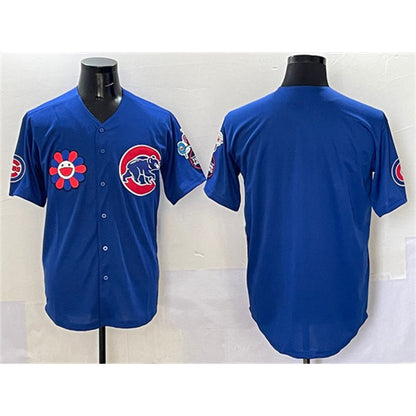 Chicago Cubs Blank Royal MIKSHPS 2025 Tokyo Series Limited Stitched Jersey