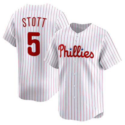 Philadelphia Phillies #5 Bryson Stott White MIKSHPS Home Limited Player Jersey