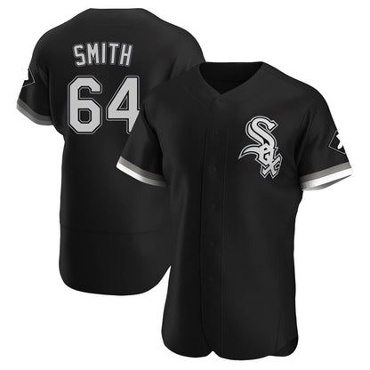 Chicago White Sox #64 Shane Smith Player Black MIKSHPS Limited Elite Home Stitched Jerseys
