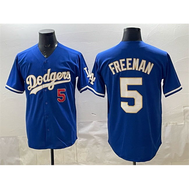 Los Angeles Dodgers #5 Freddie Freeman Royal MIKSHPS Limited Stitched Jersey