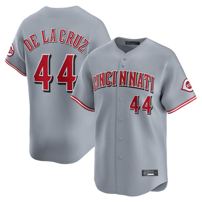 Cincinnati Reds #44 Elly De La Cruz Player Gray MIKSHPS Home Limited Stitched Jerseys