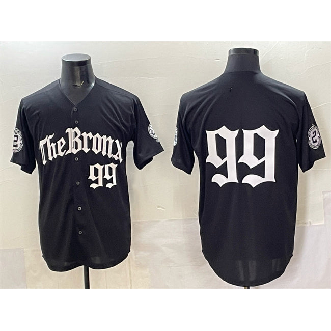 New York Yankees #99 Aaron Judge Black MIKSHPS 'Gothic Legacy Edition' Vapor Premier Limited Stitched Jersey
