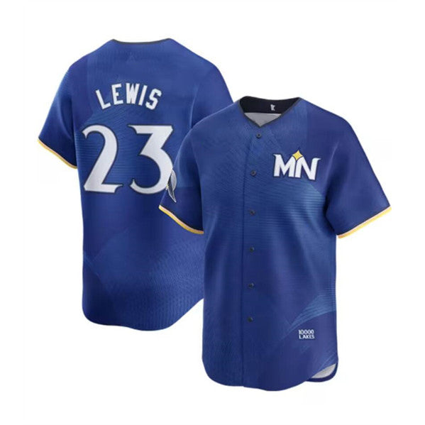 Minnesota Twins #23 Royce Lewis Royal MIKSHPS 2024 City Connect Limited Stitched Jersey