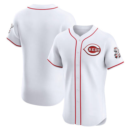 Cincinnati Reds White MIKSHPS Home Elite Jersey