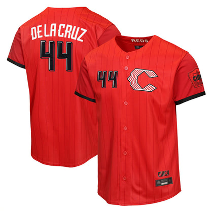 Cincinnati Reds #44 Elly De La Cruz Player Red MIKSHPS 2026 City Connect Limited Home Stitched Jerseys